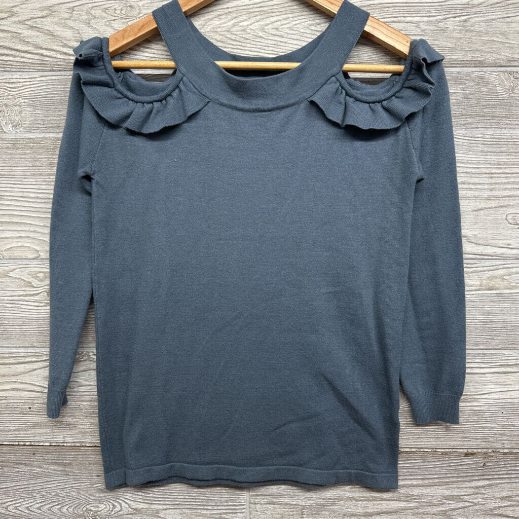 Knit Cold Shoulder Sweater