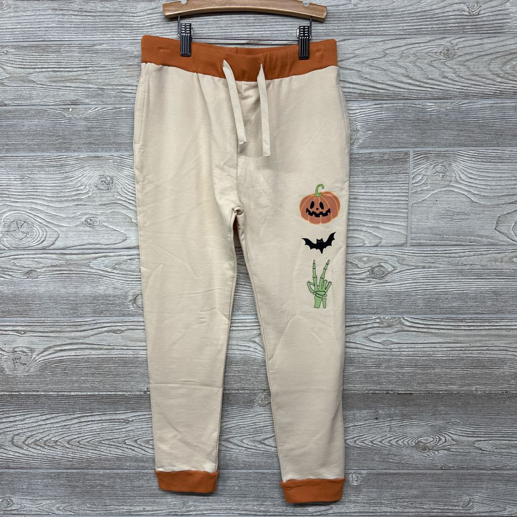 NEW Drawstring Joggers Pumpkin Bat