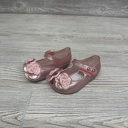 Velcro Jelly Mary Jane Shoes Flower