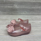 Velcro Jelly Mary Jane Shoes Flower