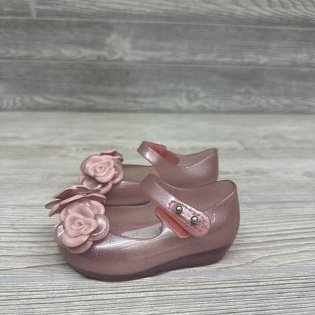 Velcro Jelly Mary Jane Shoes Flower