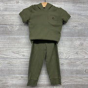 2 Pc Thermal Outift W/ Hood