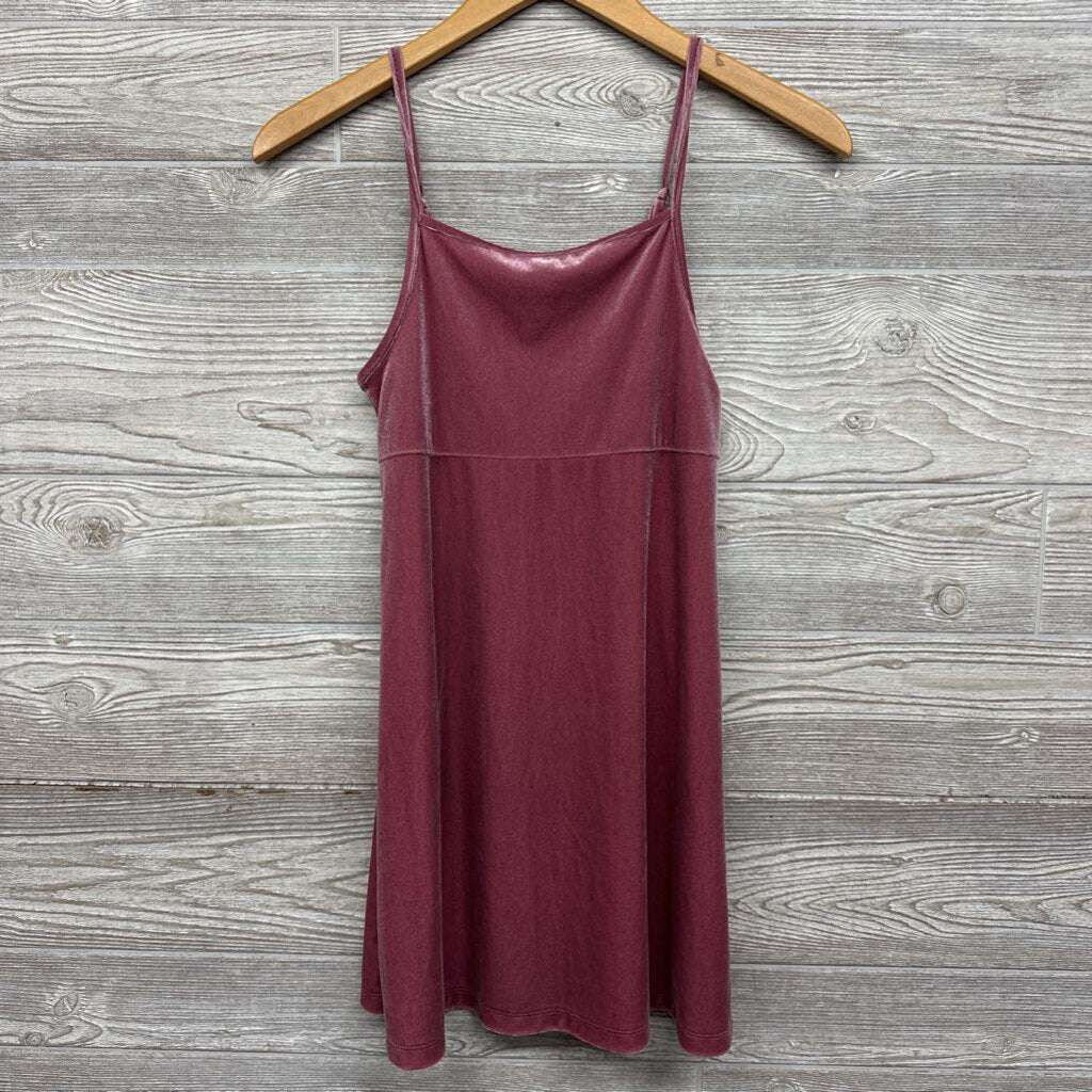 2 Pc Dress Velour Dress & Mesh Shirt