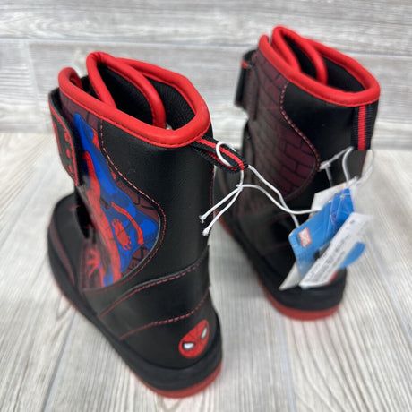 NEW Light Up Spiderman Snow Boots 12c