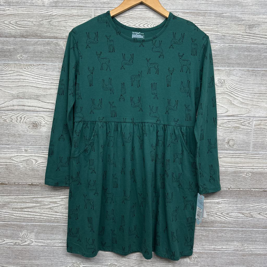 NEW LS Dress Deer