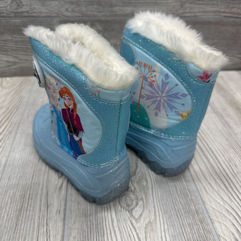 NEW Light Up Frozen Snow Boots 9c