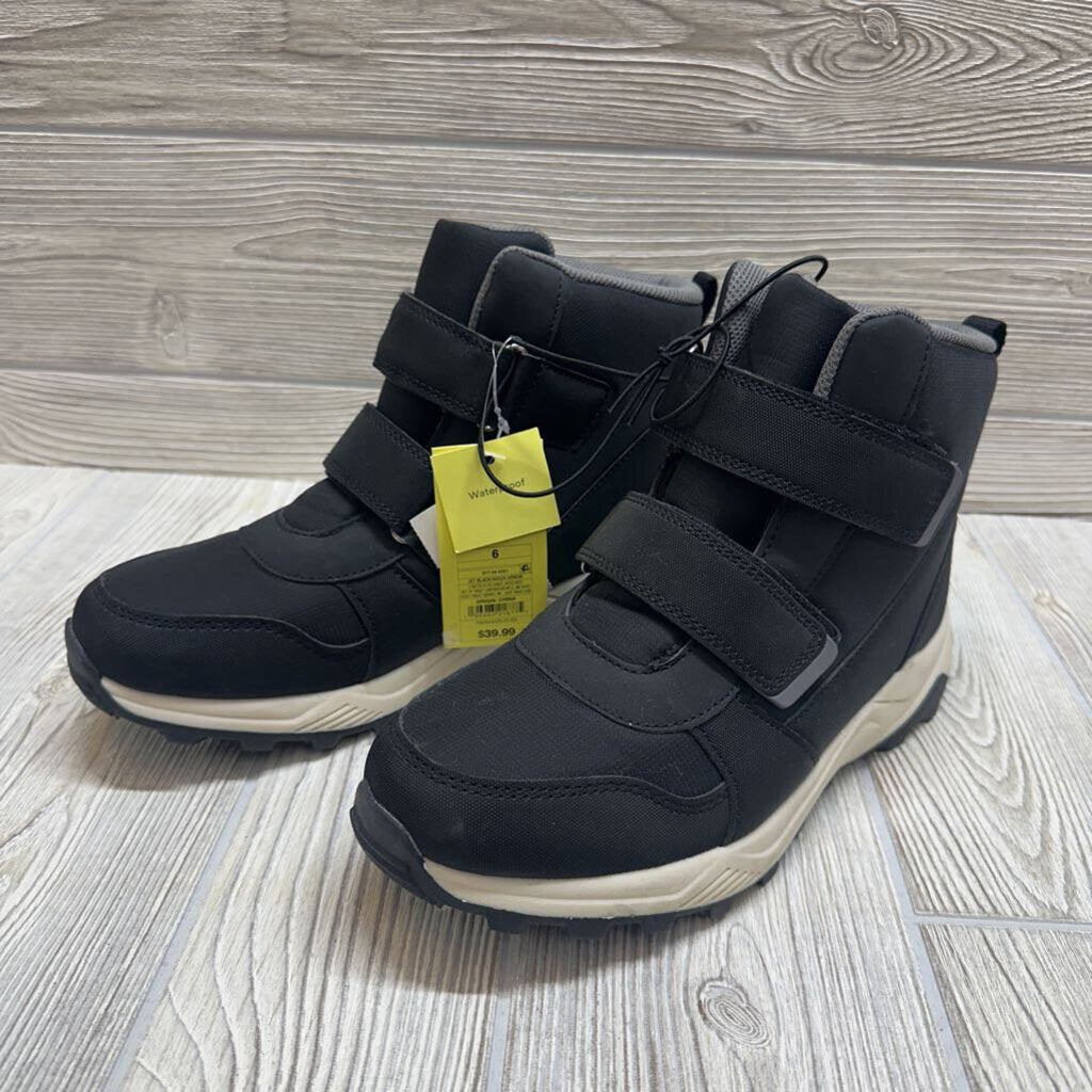 NEW Double Velcro Arrow Snow Boots 6Y