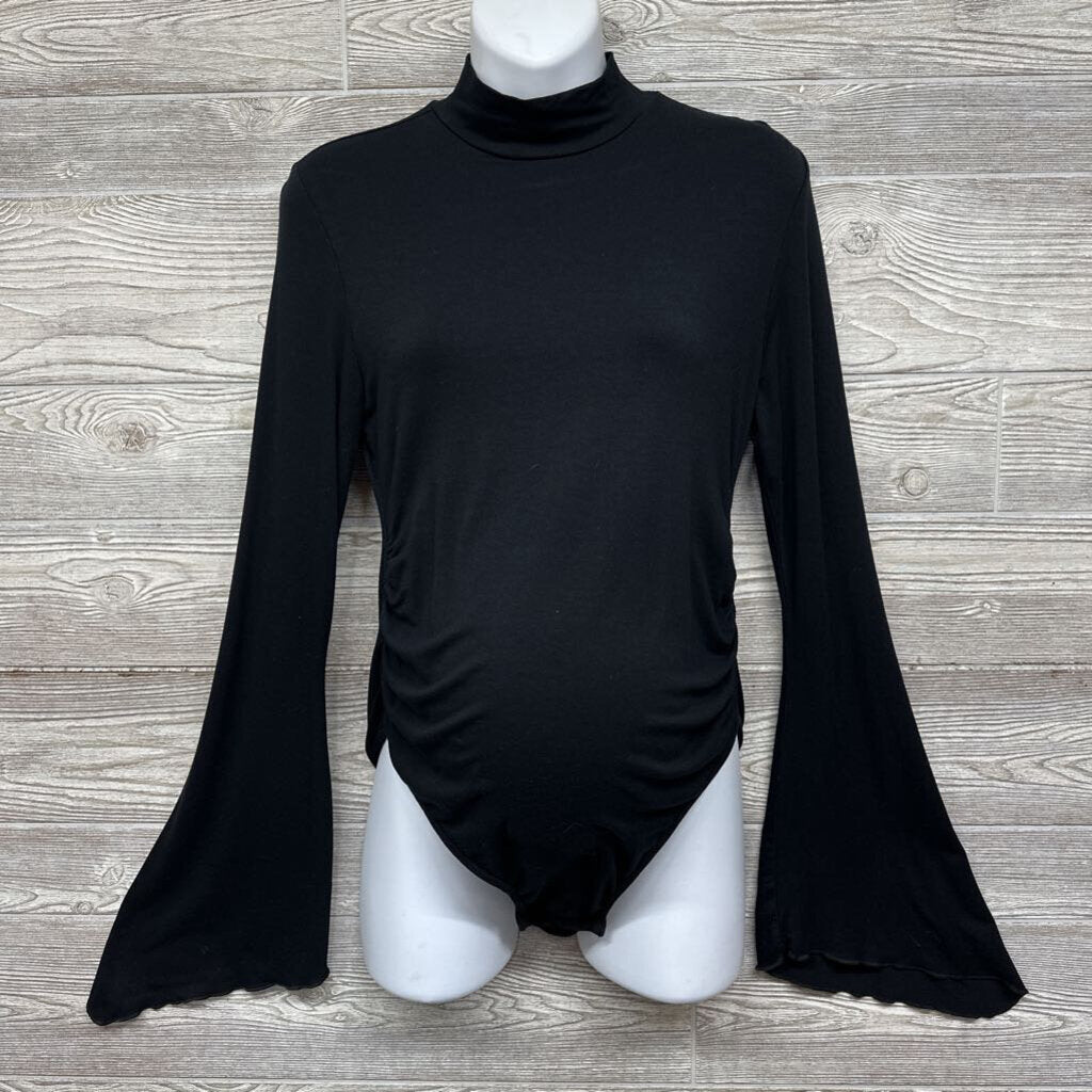 Mock Neck Long Sleeve Bodysuit