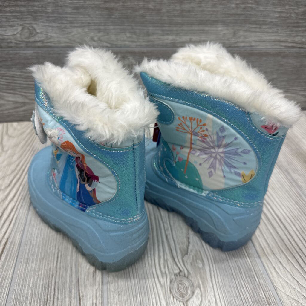 NEW Light Up Frozen Snow Boots 10c