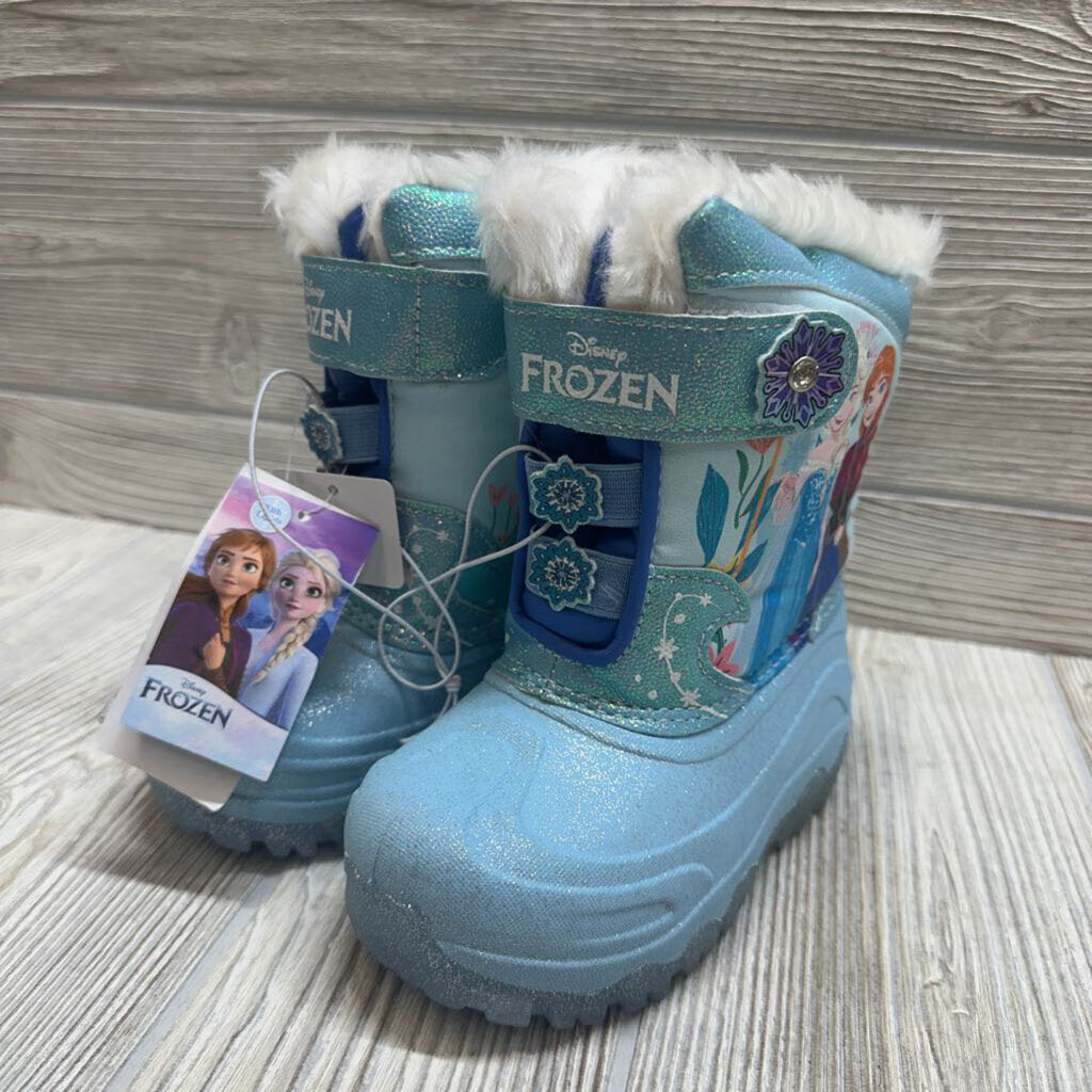 NEW Light Up Frozen Snow Boots 8c