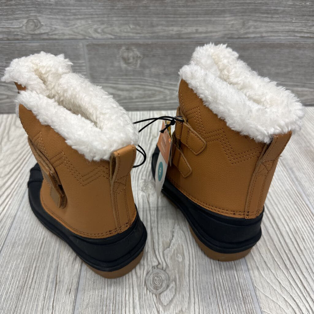 NEW Denver Double Velcro Snow Boots8c