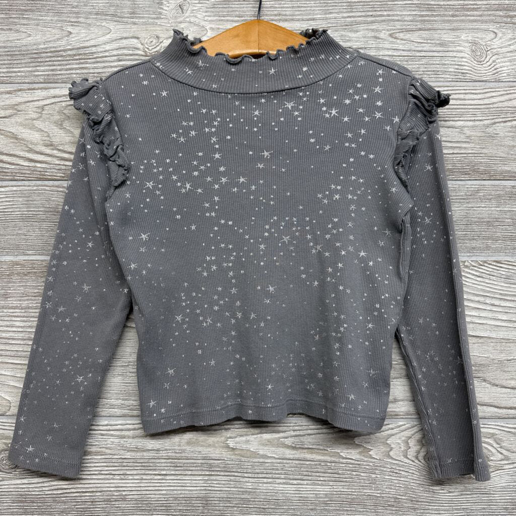 Ribbed Mocked Shirt Stars