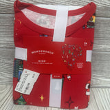 NEW 2 Pc LS PJs Buildings Trees 14-16