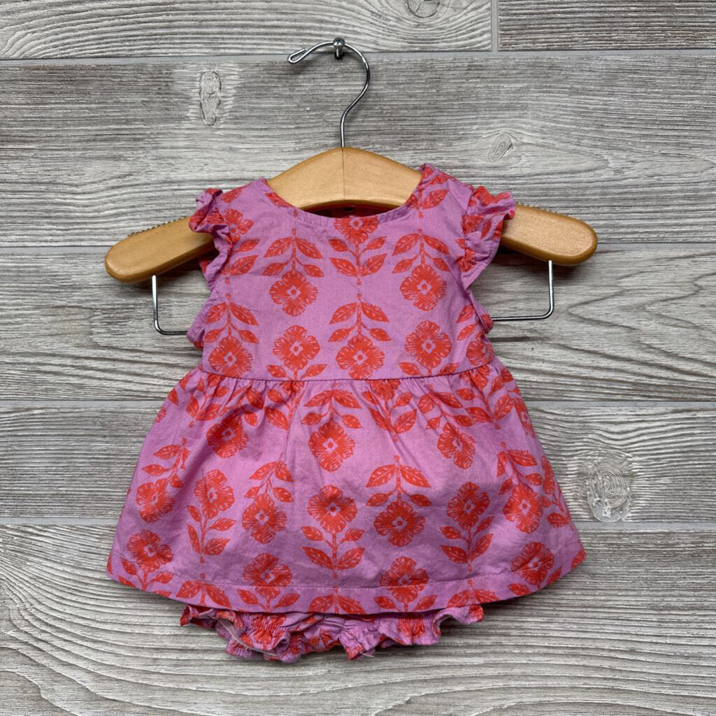 3 Pc Tank Outfit Flowers