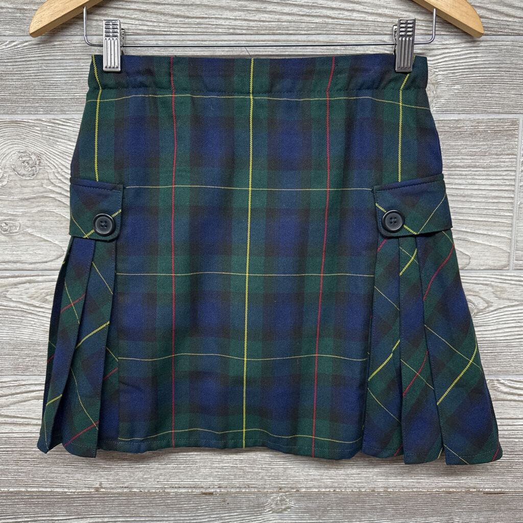 Pleated Skirt Plaid