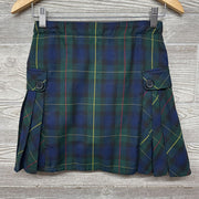 Pleated Skirt Plaid