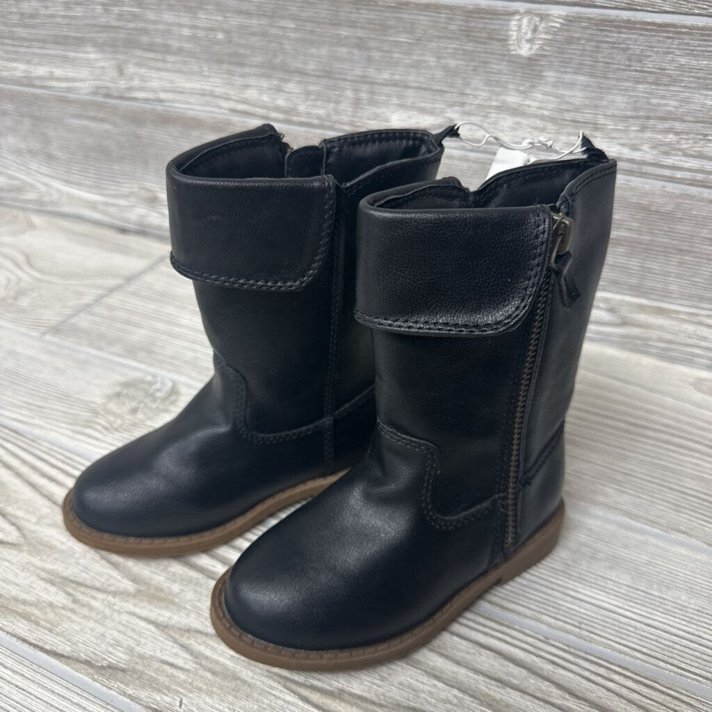 NEW Velcro Zipper Boots