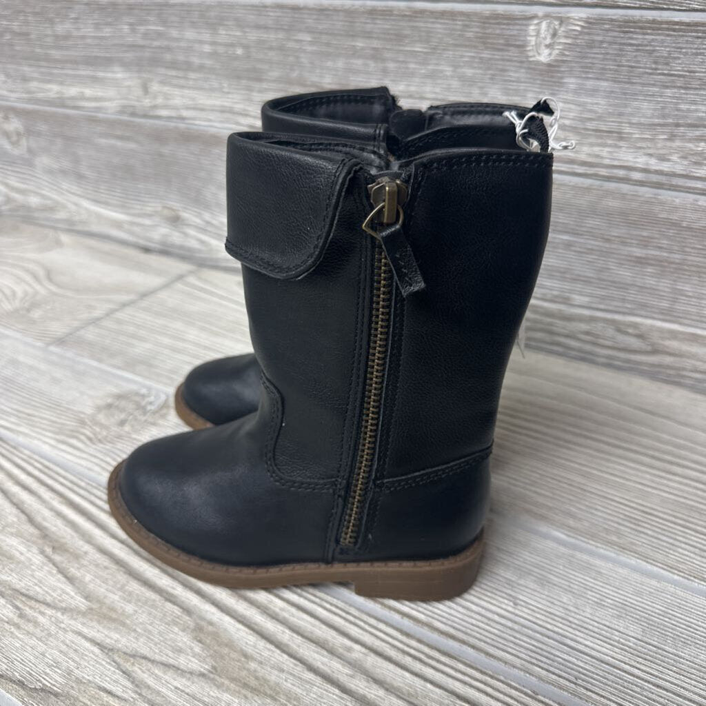NEW Velcro Zipper Boots