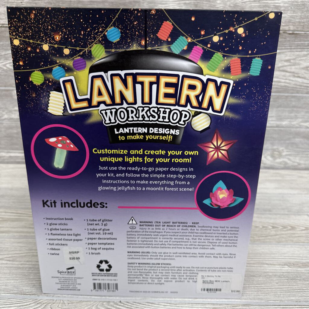 NEW Lantern Workshop