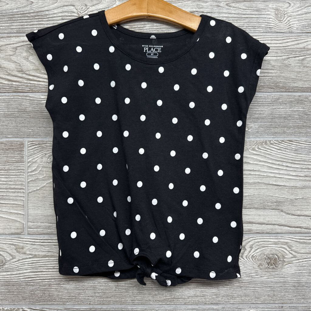 NEW Shirt Dots Front Knot