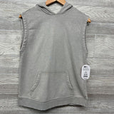 NEW Sleeveless Hooded Shirt