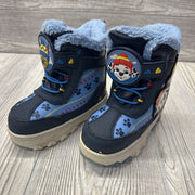 Velcro Light Up Snow Boots 7c