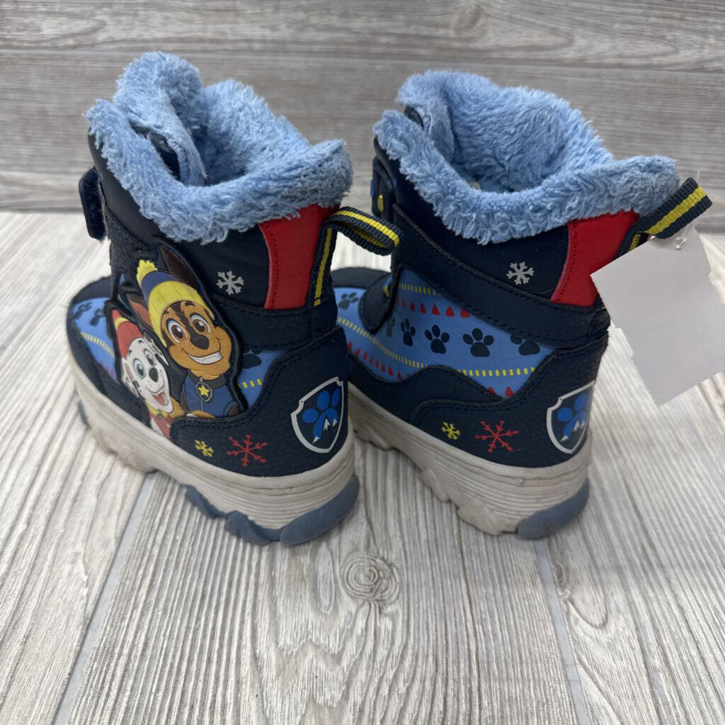 Velcro Light Up Snow Boots 7c