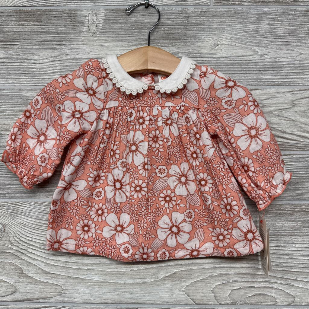 NEW Dress Flowers Scallop Neck