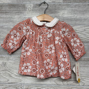 NEW 2 Pc Dress Flowers Scallop Neck