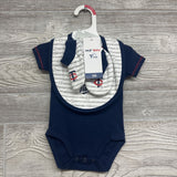 NEW Bodysuit Twins W/ Bib & Booties
