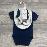 NEW Bodysuit Twins W/ Bib & Booties