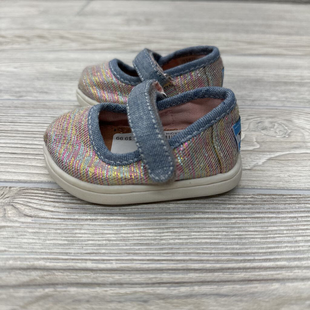 Velcro Shoes Metallic