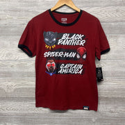 NEW Shirt Black Panther Spiderman