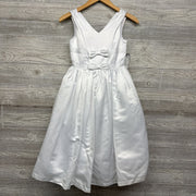 NEW Satin Dress Double Bow