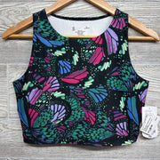 NEW Longline Sports Top Flowers