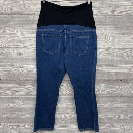 Full Panel Crop Jeans *