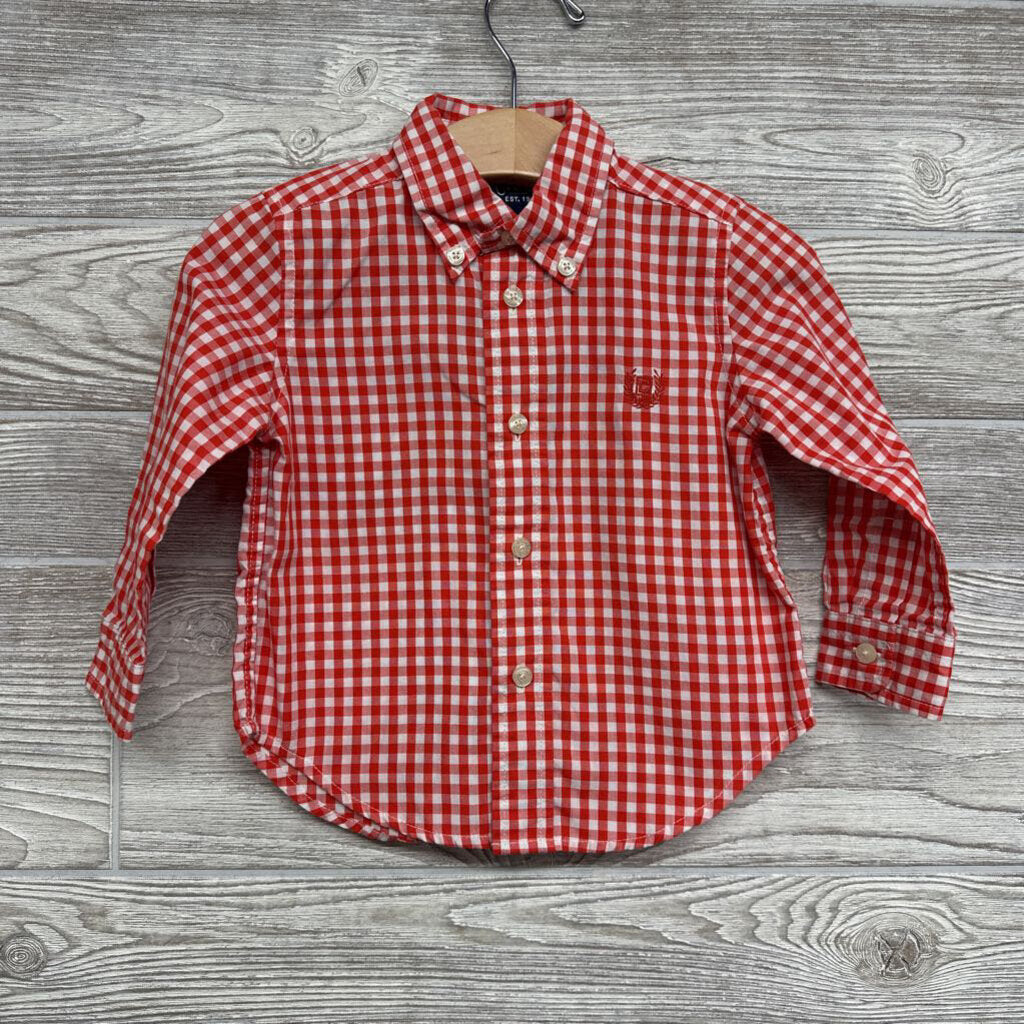 LS Button Up Gingham