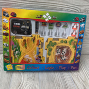NEW Puzzle Mobile TRain Farm Set