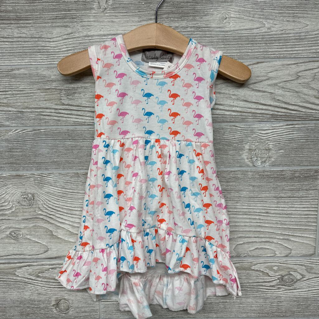 NEW Tank Dress Flamingos