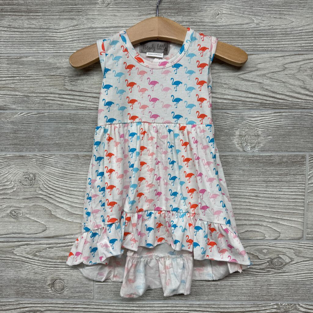 NEW Tank Dress Flamingos