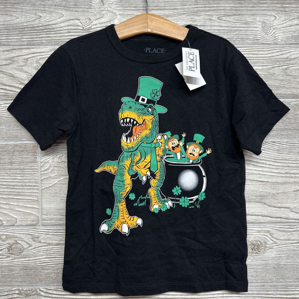 NEW Shirt Leprechauns Dinosaur 5-6