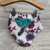 NEW 2 Pc Halter Top & Bummies Fringe Paisley 2t