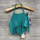 NEW 2 Pc Halter Top & Bummies Fringe Paisley 18-24m