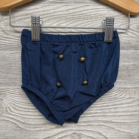 NEW 2 Pc Halter Top & Bummies Stripes Buttons 18-24m