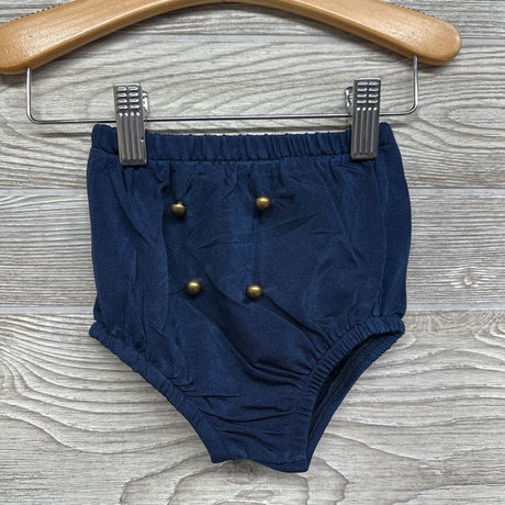 NEW 2 Pc Halter Top & Bummies Stripes Buttons 2t