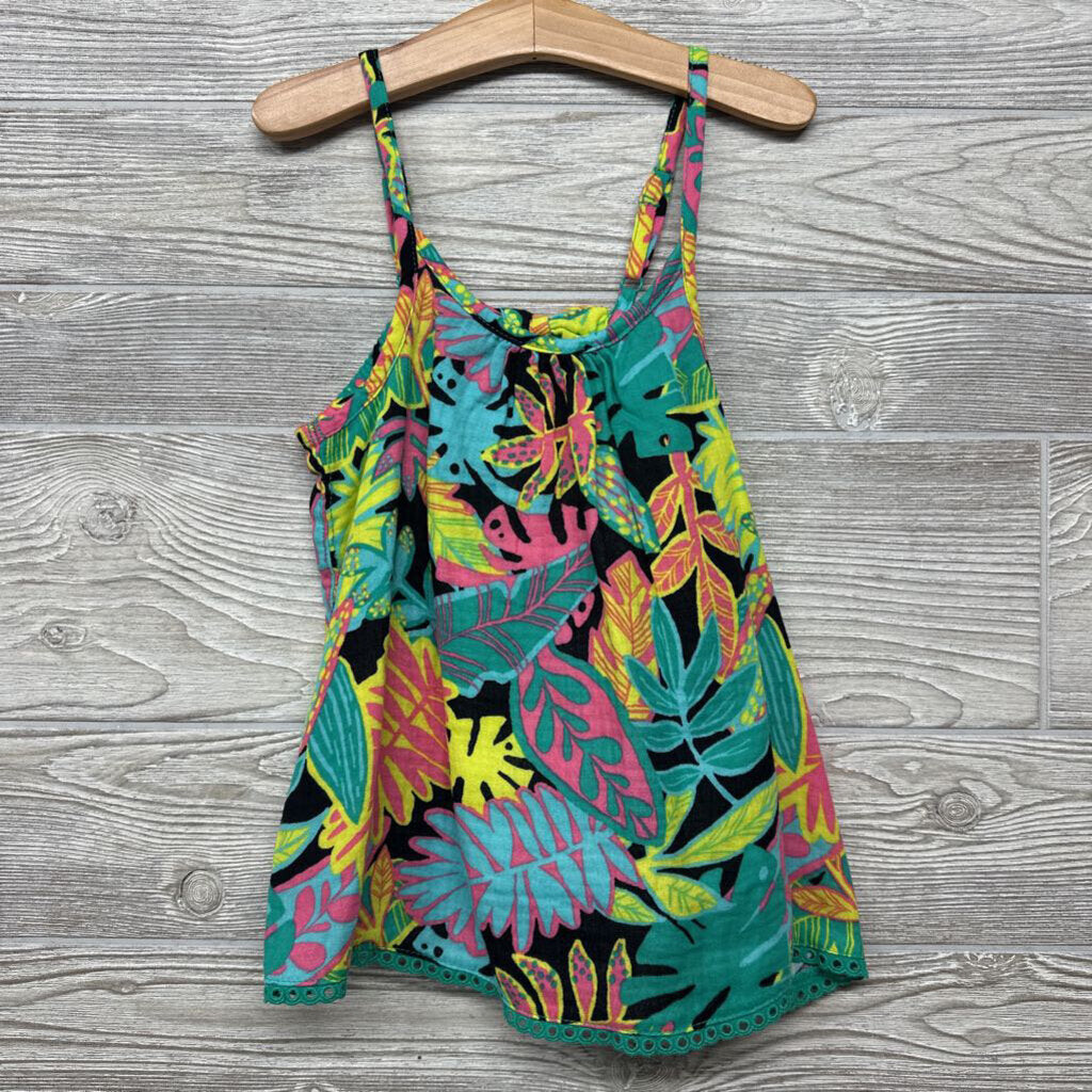 NEW Twill Tank Top Leaves