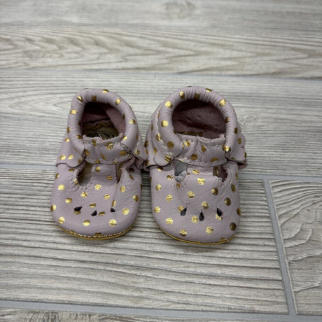 NEW Leather Moccasins Foil Dots