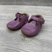 Leather Mary Jane Shoes Glitter