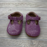 Leather Mary Jane Shoes Glitter