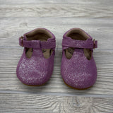 Leather Mary Jane Shoes Glitter